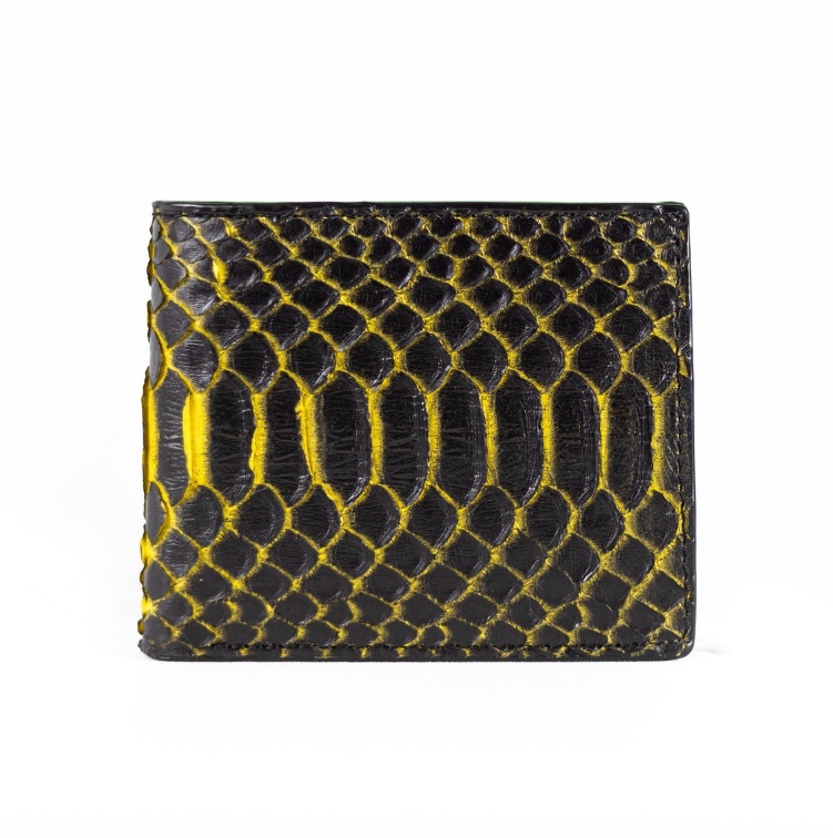 Cartera Pitón Amarillo Negro