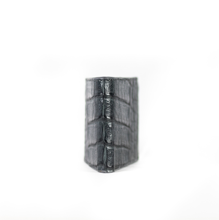Cartera Caimán Belly Gris