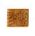 Cartera Caimán Belly  Miel / Amarillo mantequilla
