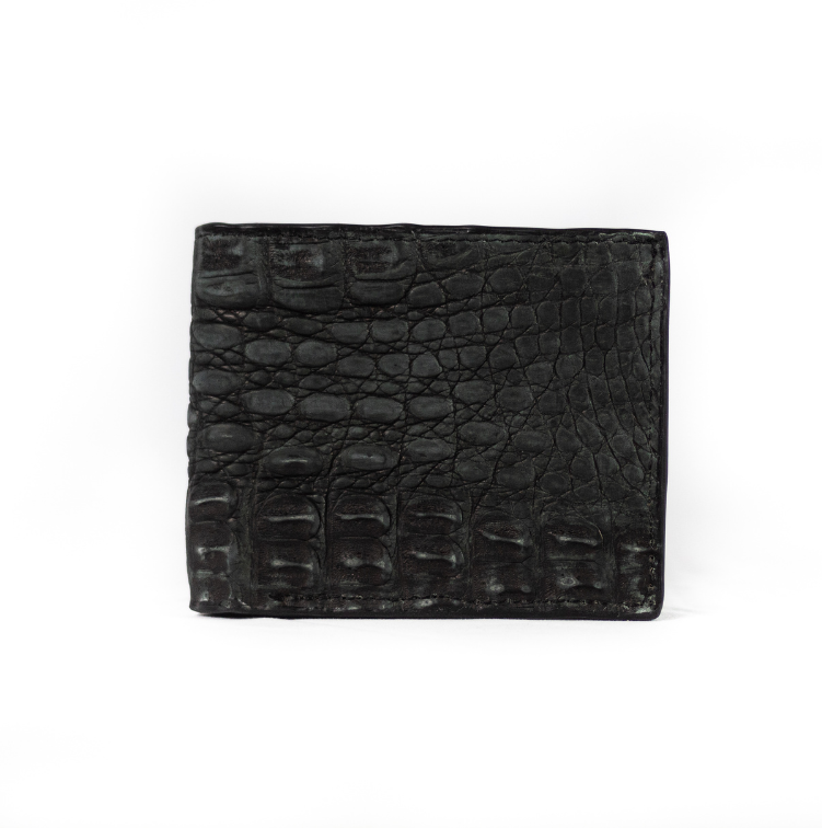 Cartera Caimán Belly Negro