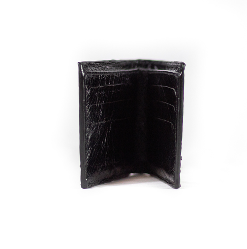 Cartera Caimán Belly Negro