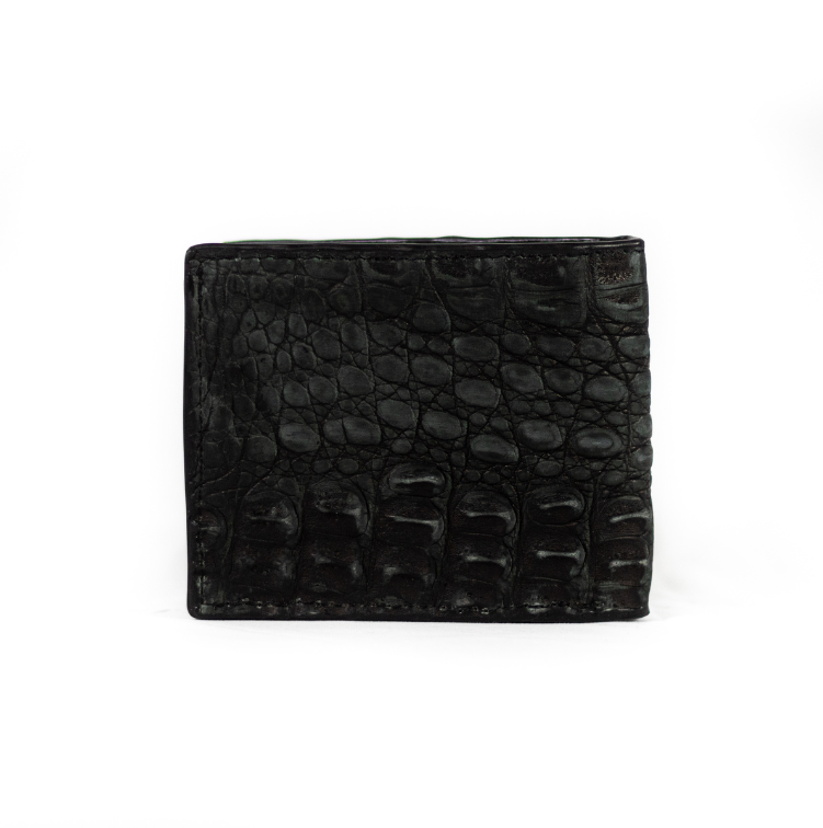 Cartera Caimán Belly Negro