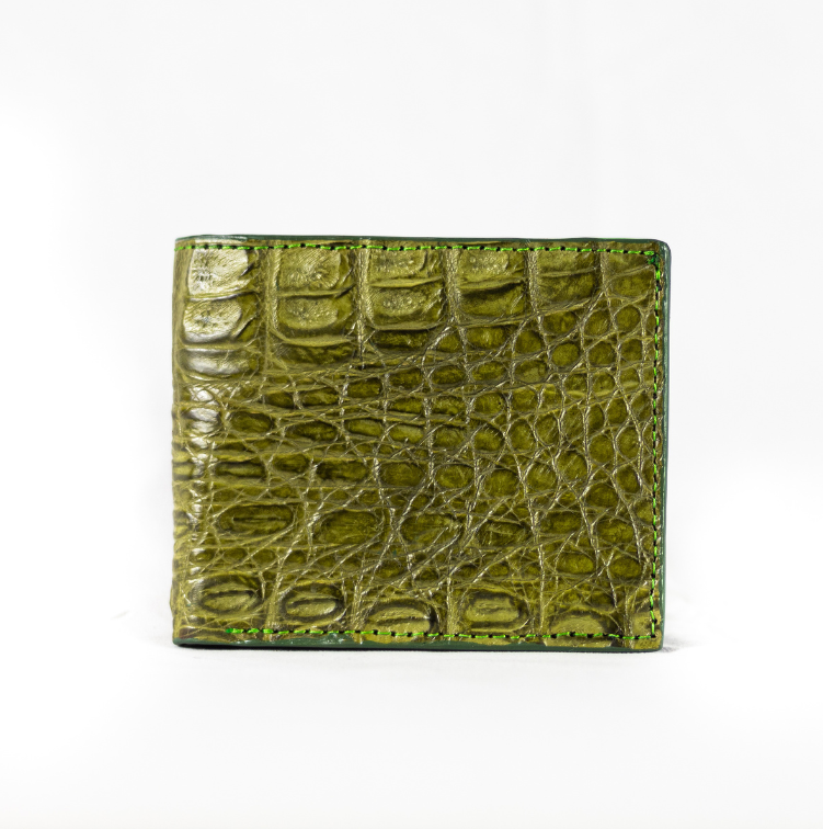 Cartera Caimán Belly Verde Olivo