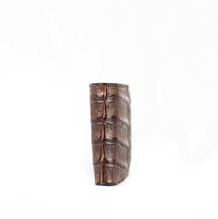 Cartera Caimán Belly Tabaco