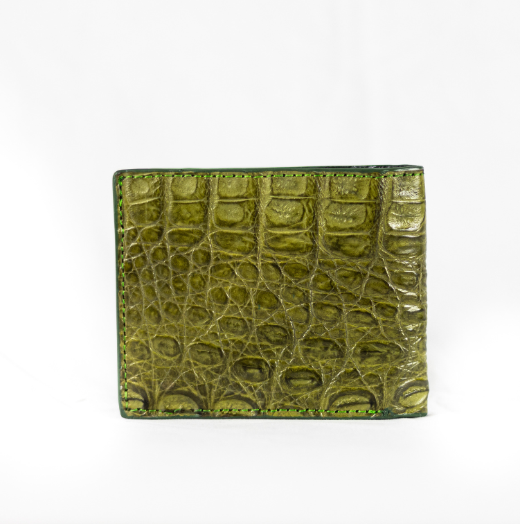 Cartera Caimán Belly Verde Olivo