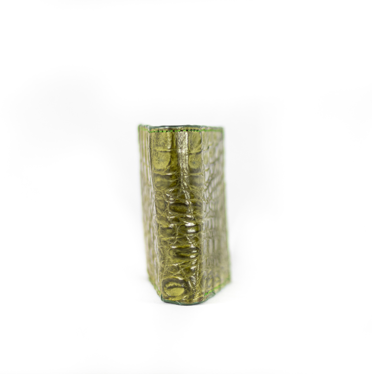 Cartera Caimán Belly Verde Olivo