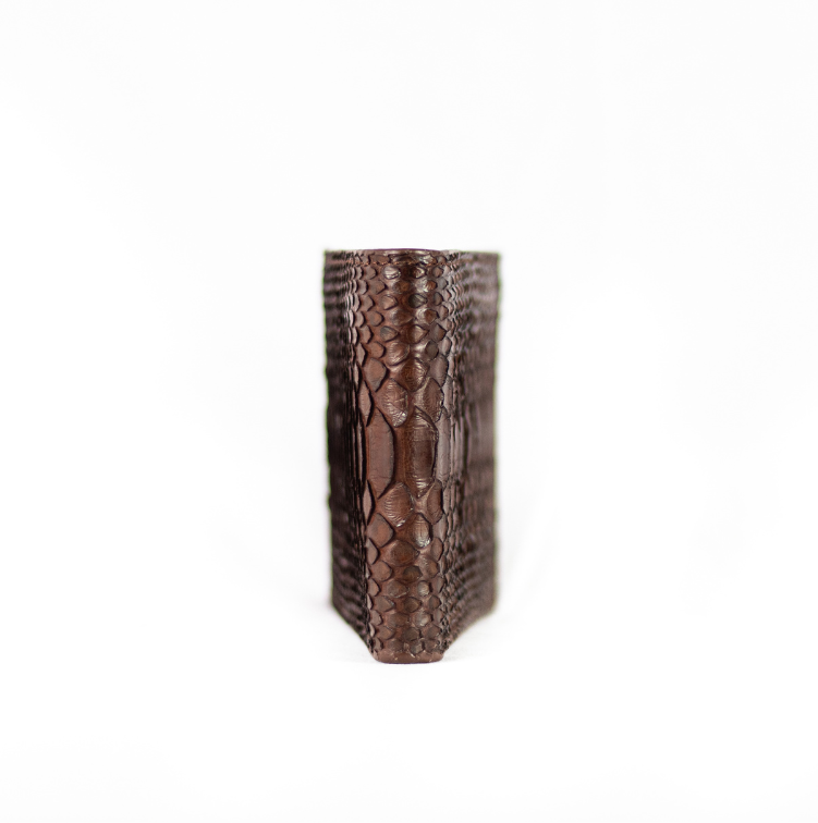 Cartera Pitón Caramelo