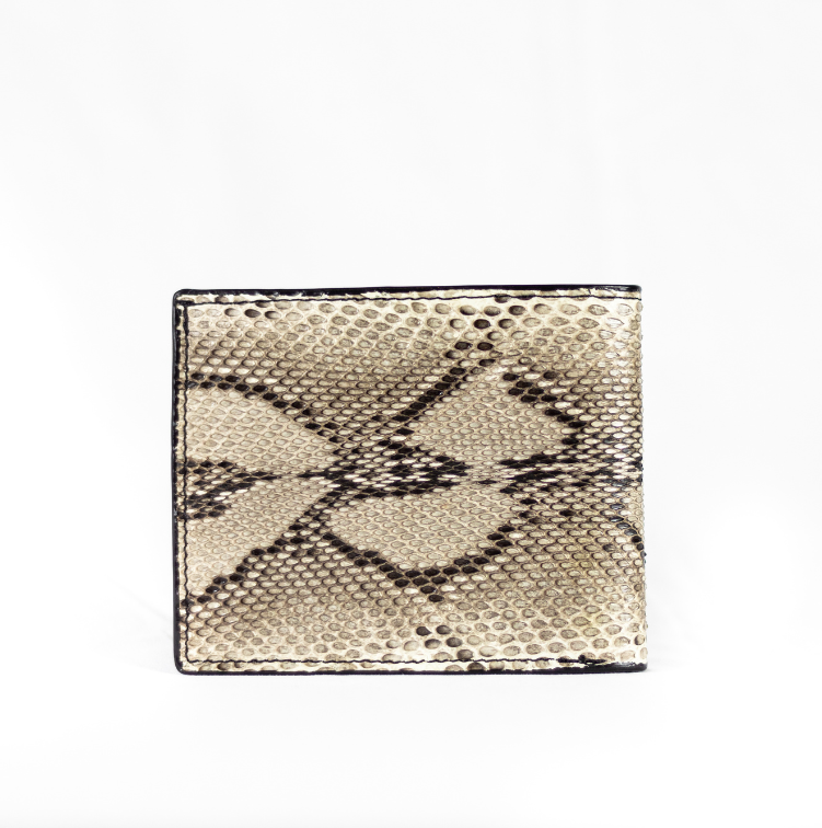 Cartera Pitón Belly Natural